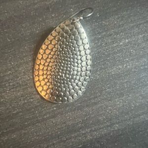 anna beck 18k gold plated tear drop earring. Single Earring!